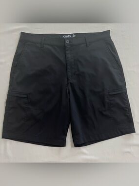 Men’s Chaps Navy Flat Front Shorts - Size 36W